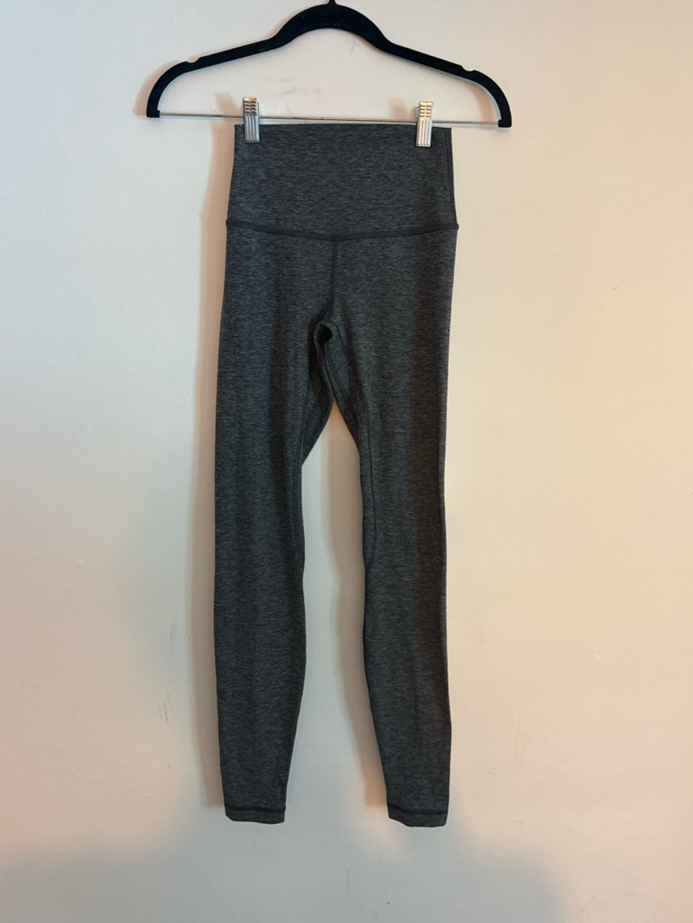 lululemon athletica Charcoal Gray High-Waist Leggings